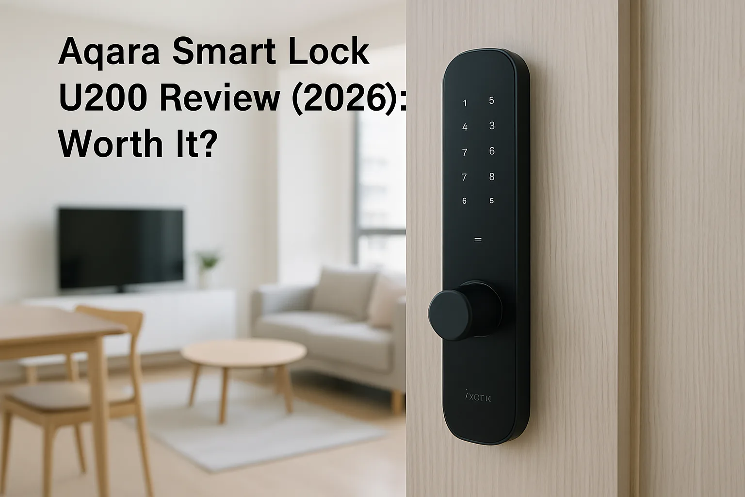 Best Aqara Smart Lock U200 in Singapore
