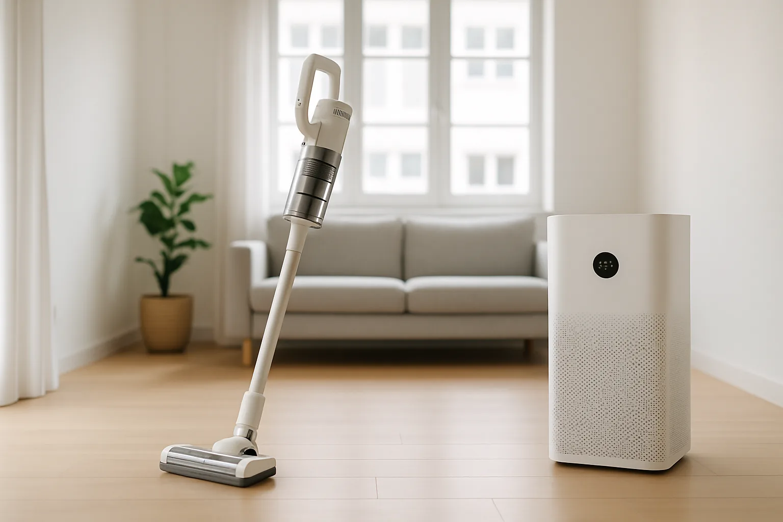 Home Cleaning Tech in a Singapore home